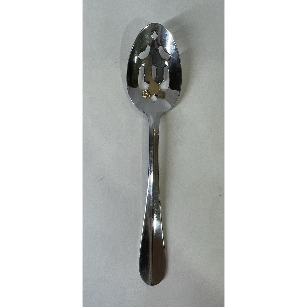Vintage Cambridge 18/8 Stainless Steel Gabriana Slotted 8.5" Serving Spoon‎